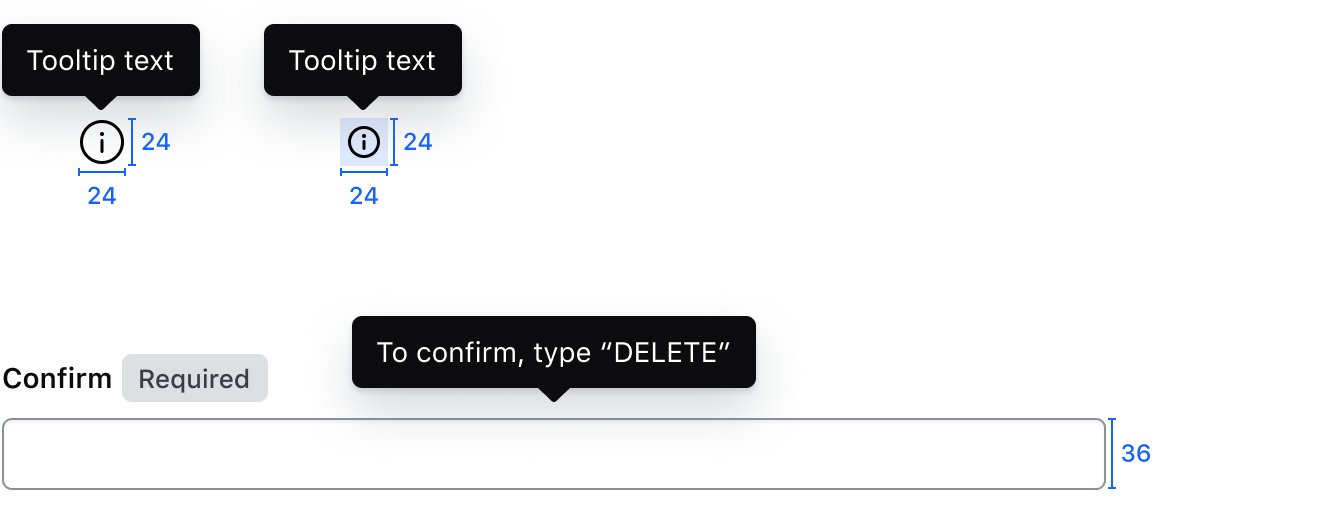 Three examples of ways to meet minimum target size